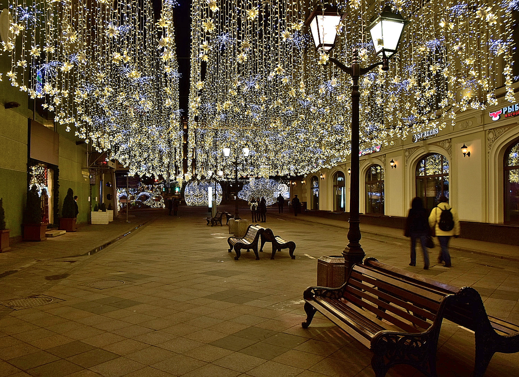 Рождественское утро утро праздник москва город