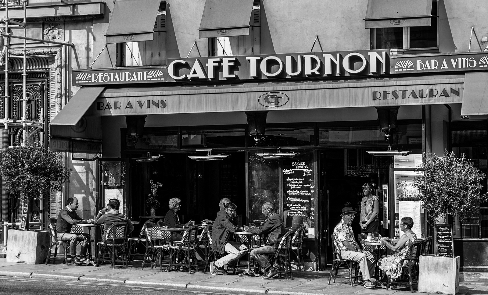 Парижские кафе. 