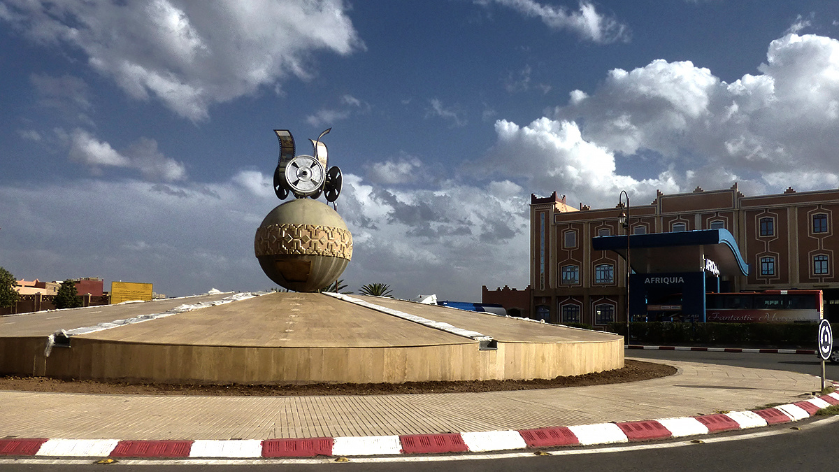 застывшее кино Марокко Morocco Варзазат Ouarzazate кино скульптура
