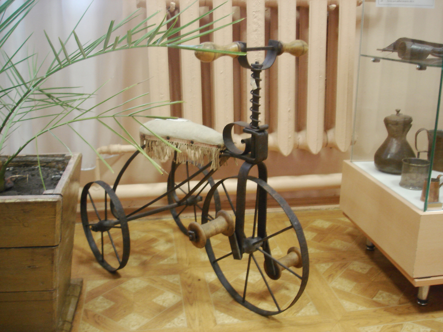 Техническое "чудо" позапрошлого века Музей детский велосипед Елец