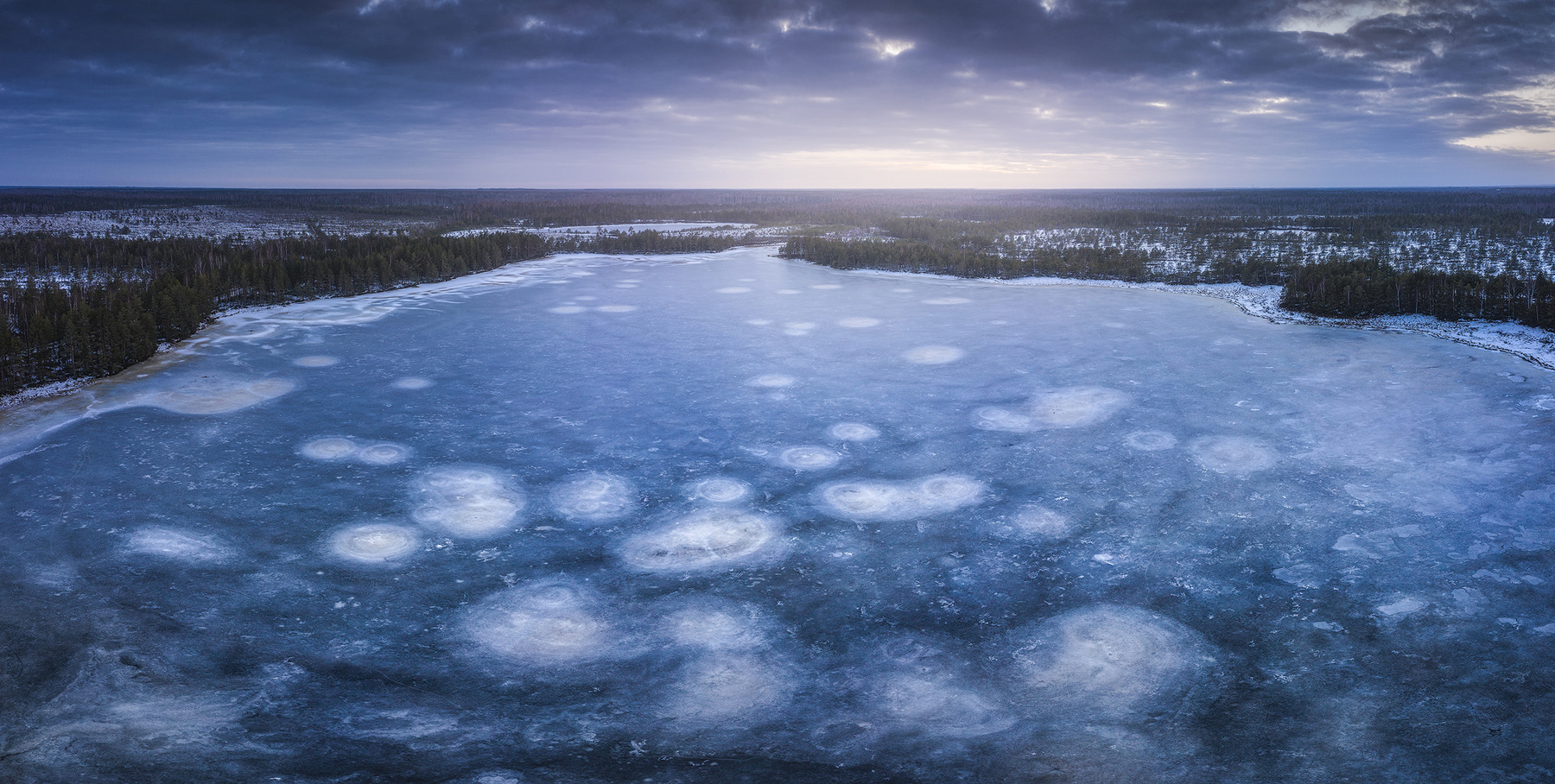Ледяная живопись Пейзаж Nikon Latvia Латвия зима озеро