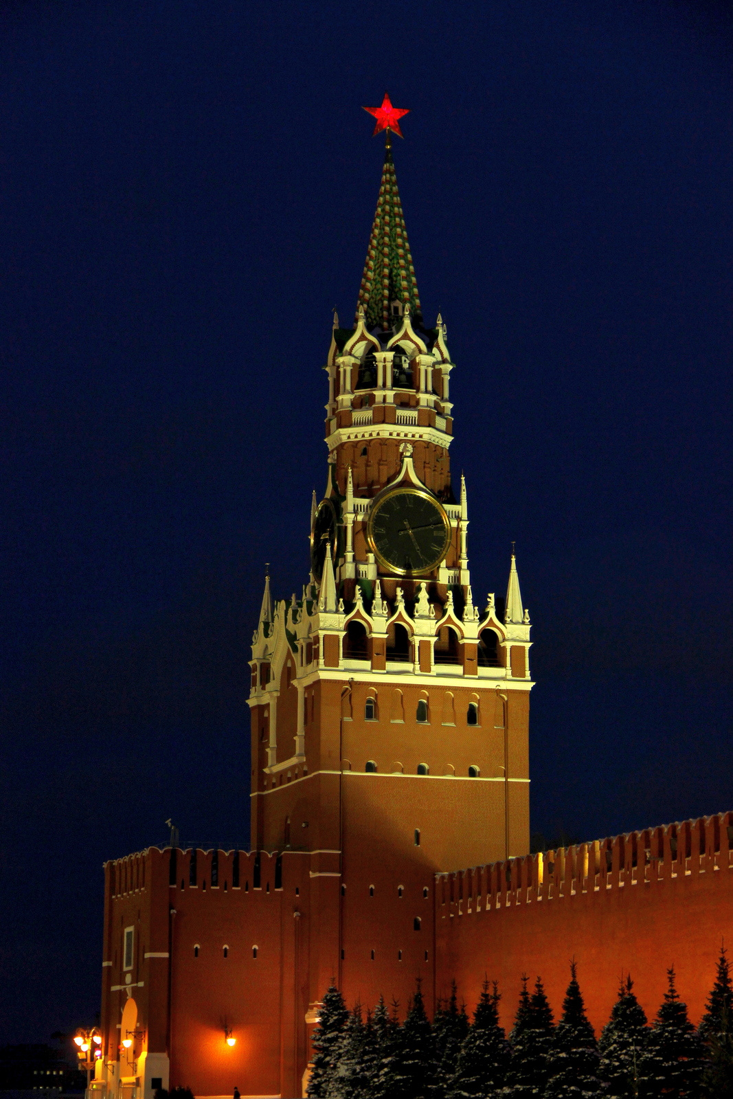 Спасская башня Московского Кремля москва кремль спасская башня куранты