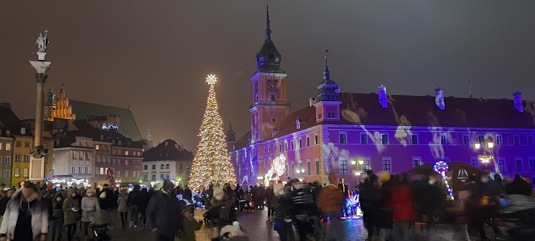 Замковая площадь в Варшаве Варшава Польша