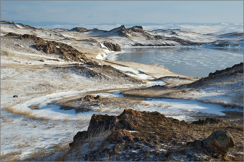 байкальские зарисовки озеро Байкал, пролив Малое море, залив Хадарта