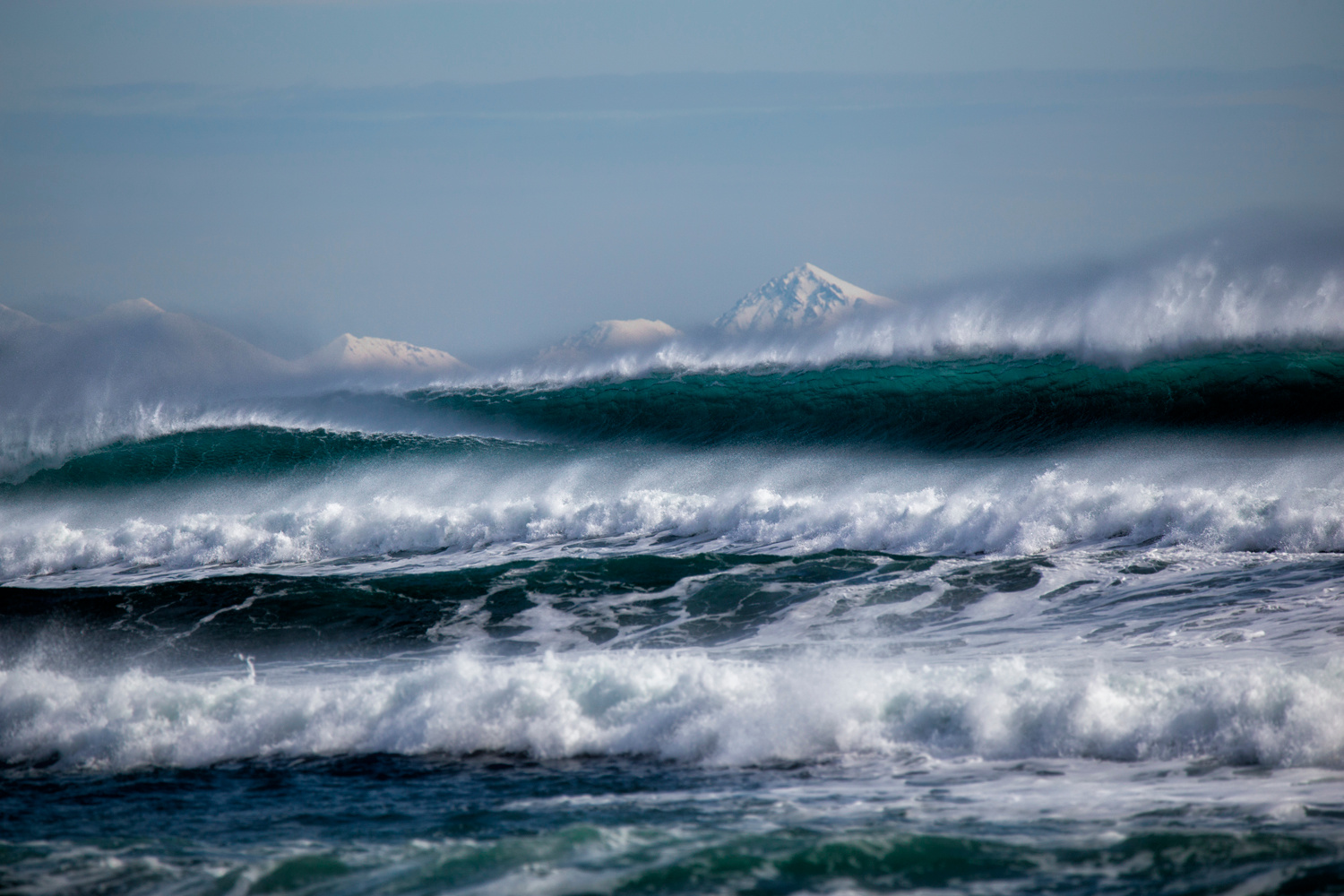 Тихий океан волна волны камчатка море океан пейзаж прибой россия шторм