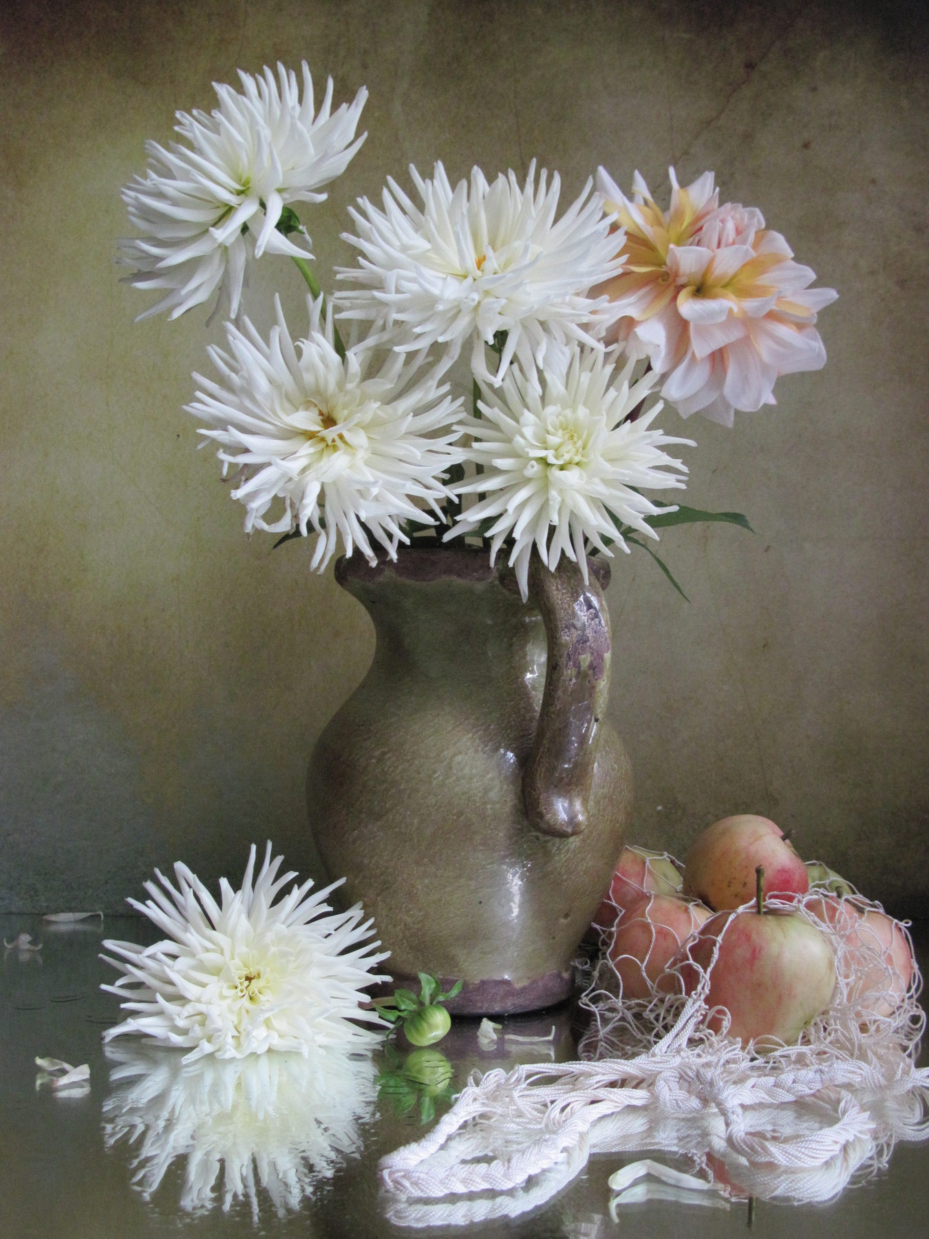 *** цветы букет георгины наталия тихомирова celesta