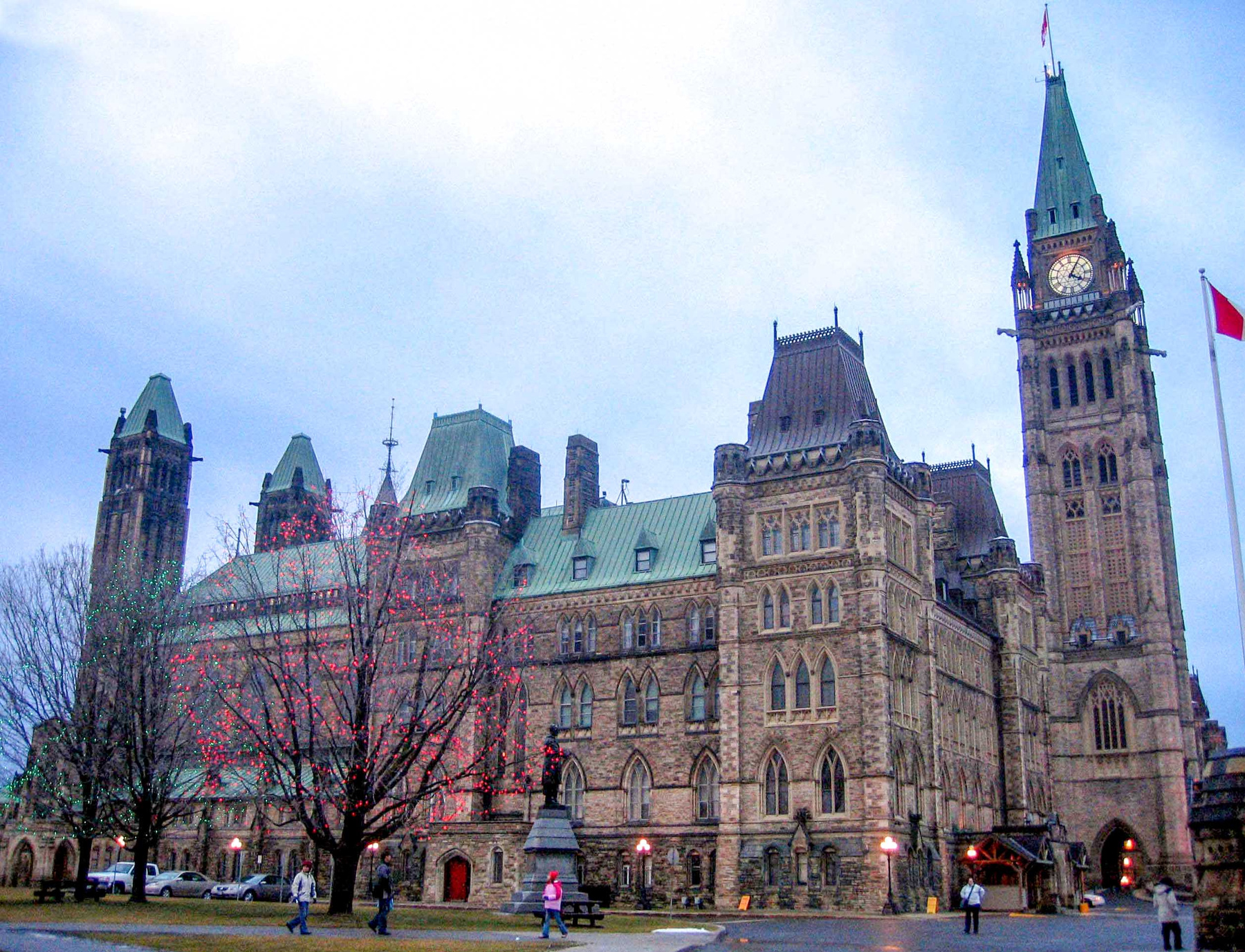 Канадский парламент Оттава Парламент