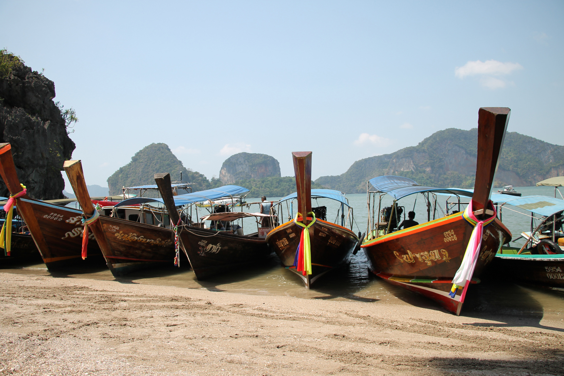 тайские лодки 