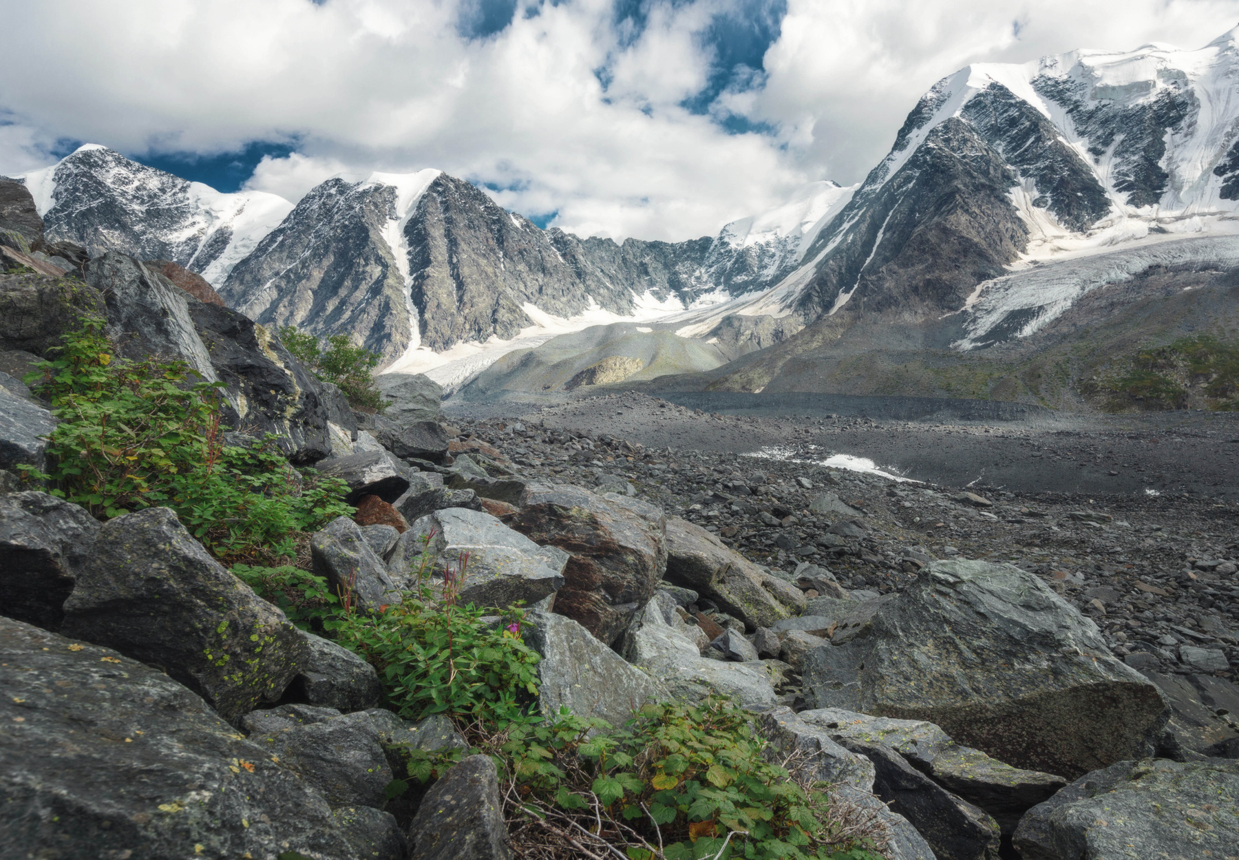 Ледник Мюштуайры Горы Алтай Белуха приключения путешествие природа Россия