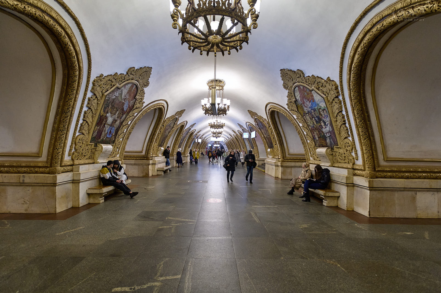 Московское метро. Станция "Киевская кольцевая" 