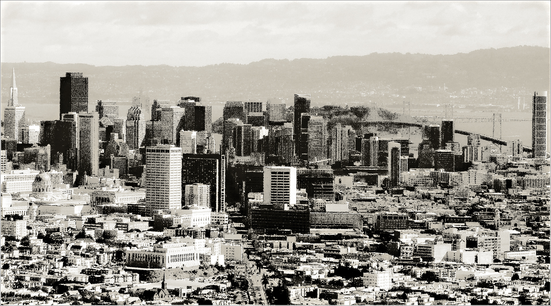 *Город в Калифорнии* фотография графика путешествие город Сан-Франциско Калифорния весна панорама Фото.Сайт Светлана Мамакина Lihgra Adventure