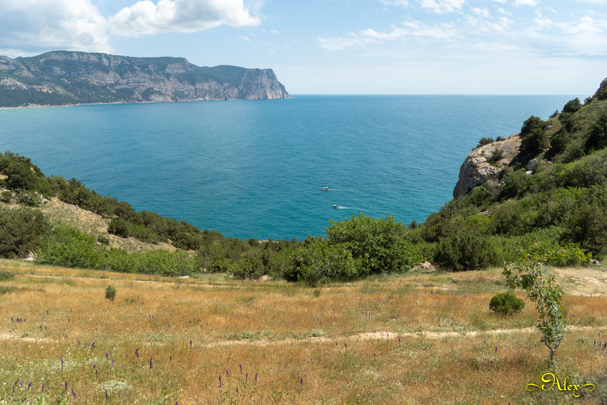 Балаклава Крым Чёрное море пейзаж лето Балаклава горы