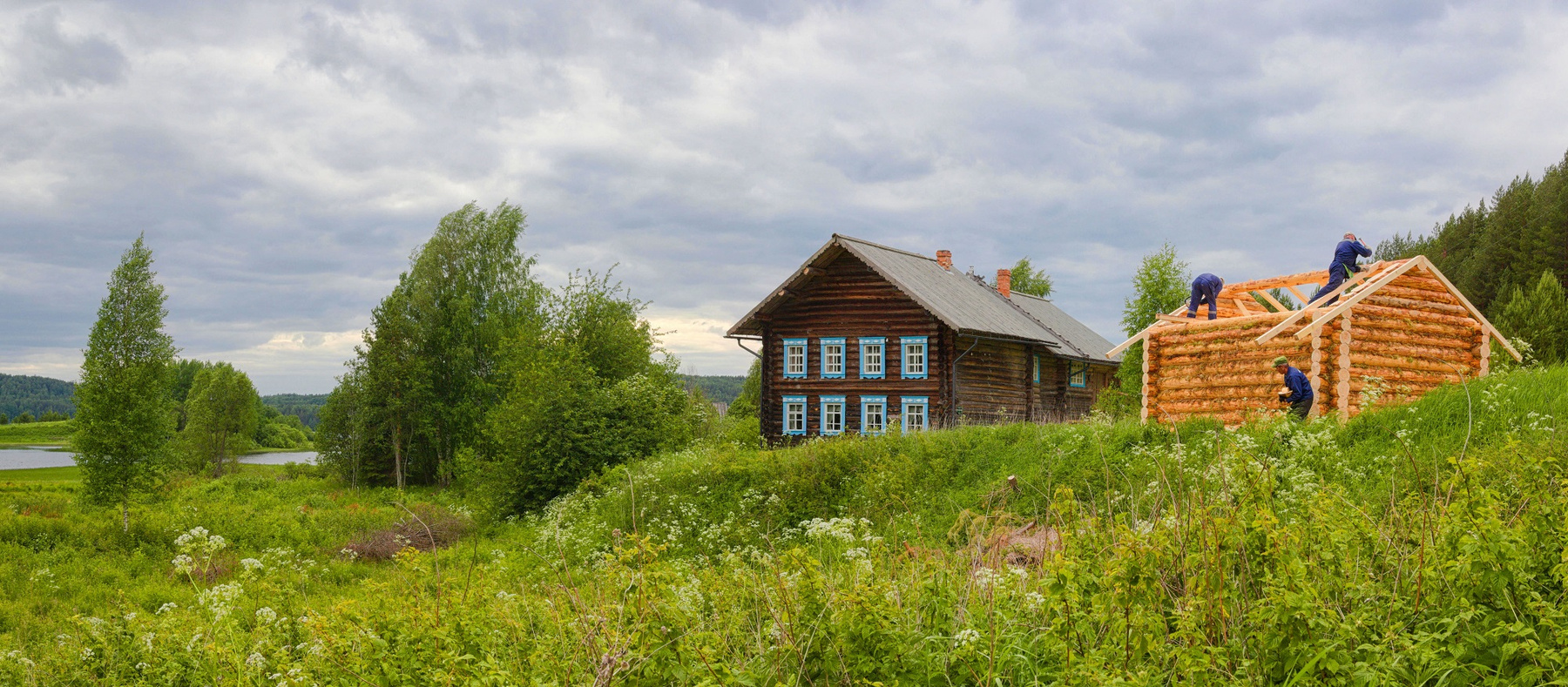 Фотография Дом мельника Абрамова. Зехнова. Кенозерье. из раздела пейзаж  #7385123 - фото.сайт - sight.photo