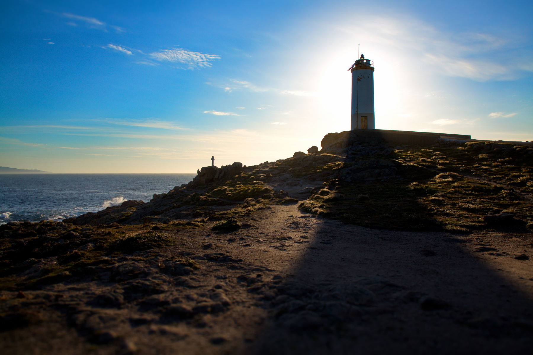 Маяк Испания Страна Басков маяки Атлантический океан