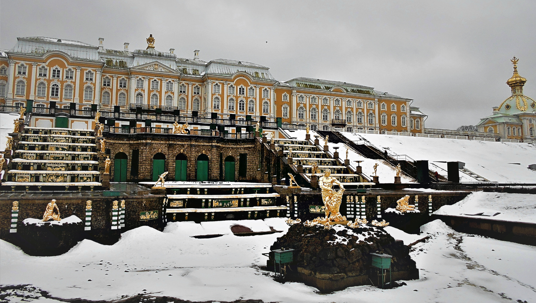 Winter Peterhof #Культура@avangardverbum 2023 Авангард Империи VK