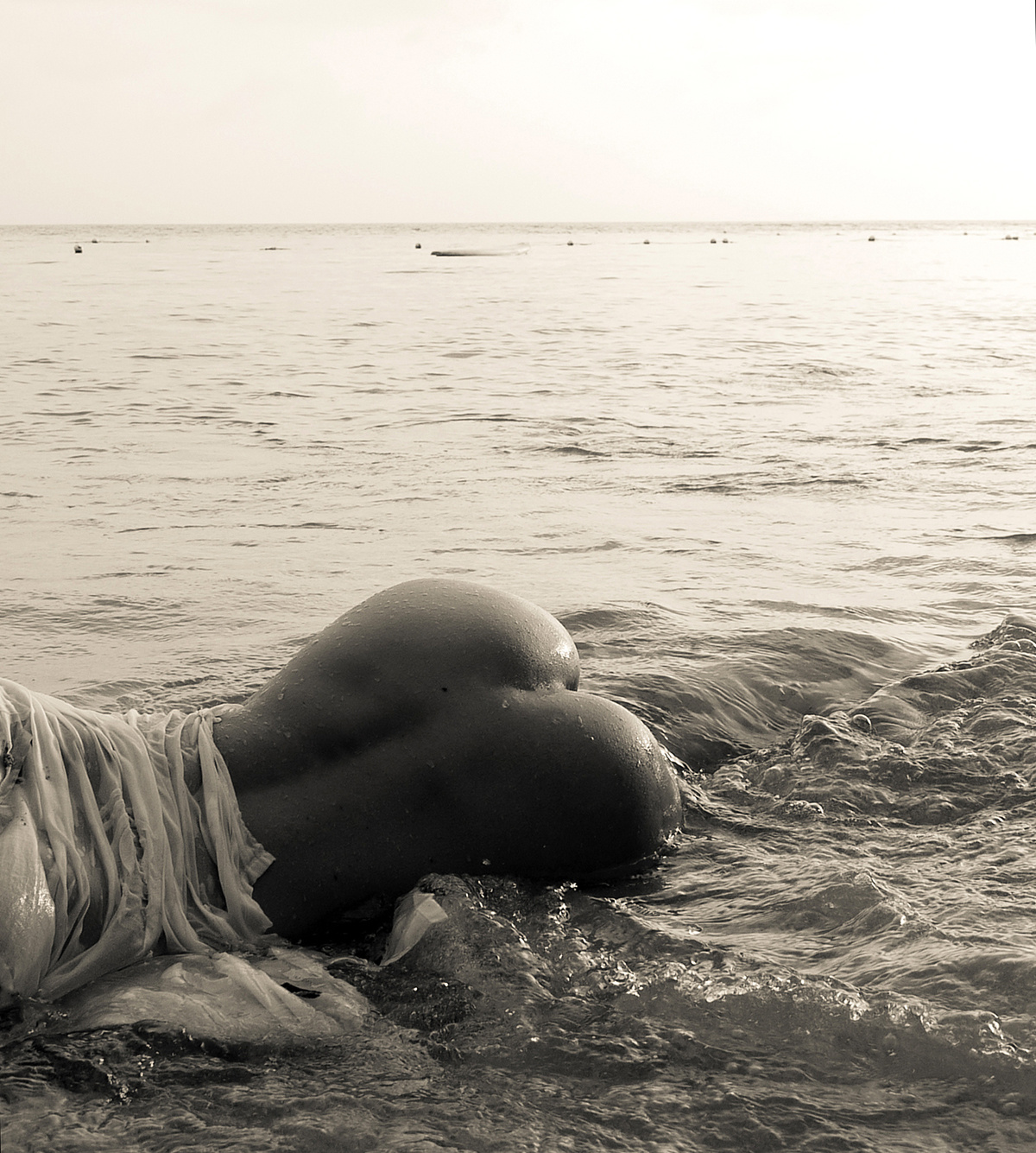 Jamaica nude naked body sea erotic beach ocean