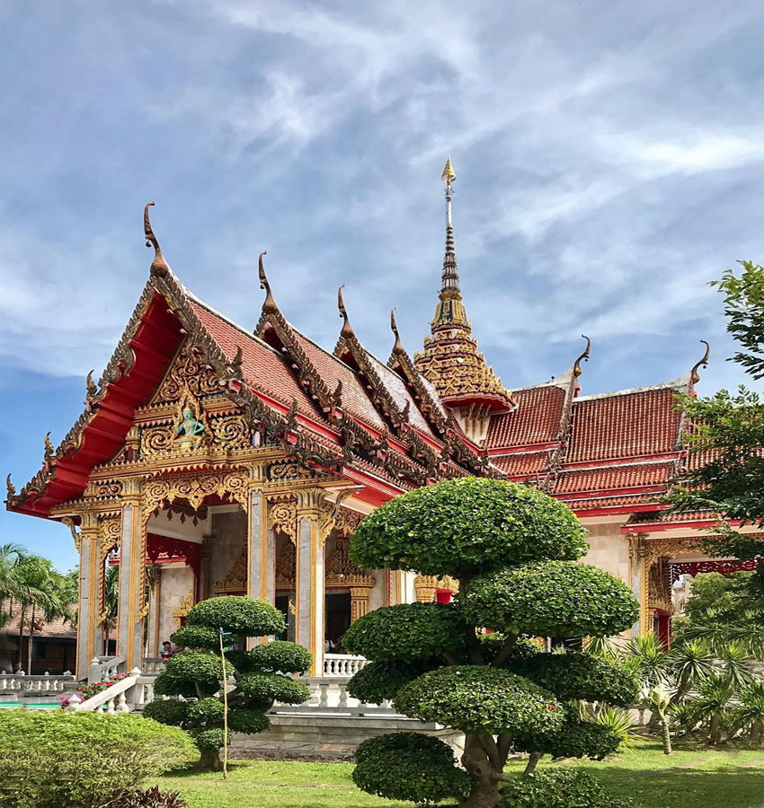 Храмовый комплекс Ват Чалонг таиланд храм ват чалонг