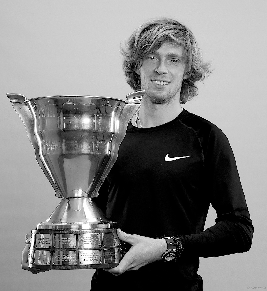 Winner tennis big ATP Petersburg player racket russia cup Alextennis Rublev SpbOpen