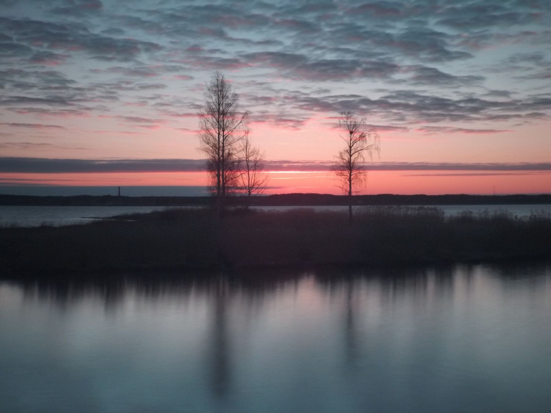Перед восходом. озеро.остров.утро.13.04.2019 6 22