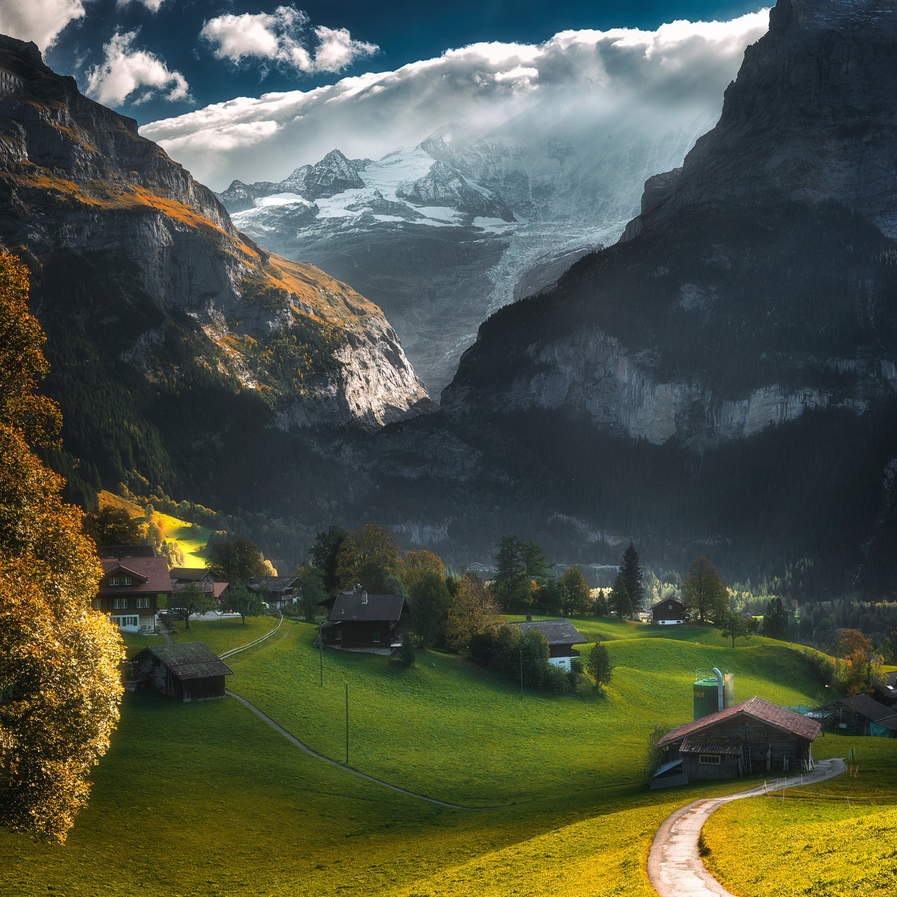 Grindelwald landscape alps mountains nature travel