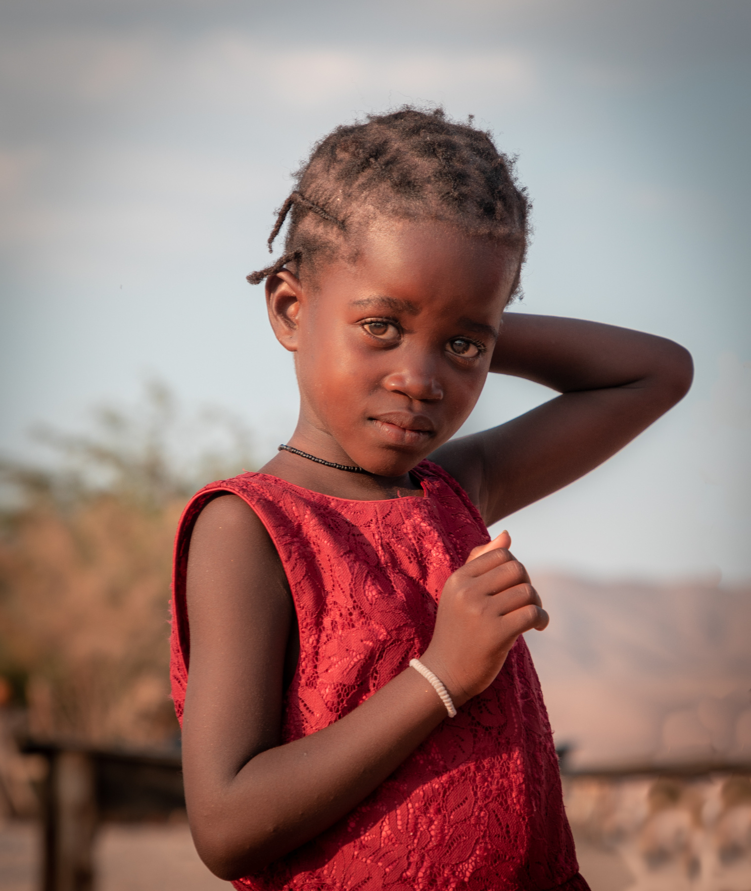 Девочка из племени гереро, Намибия африка намибия портрет женский девочка девушка