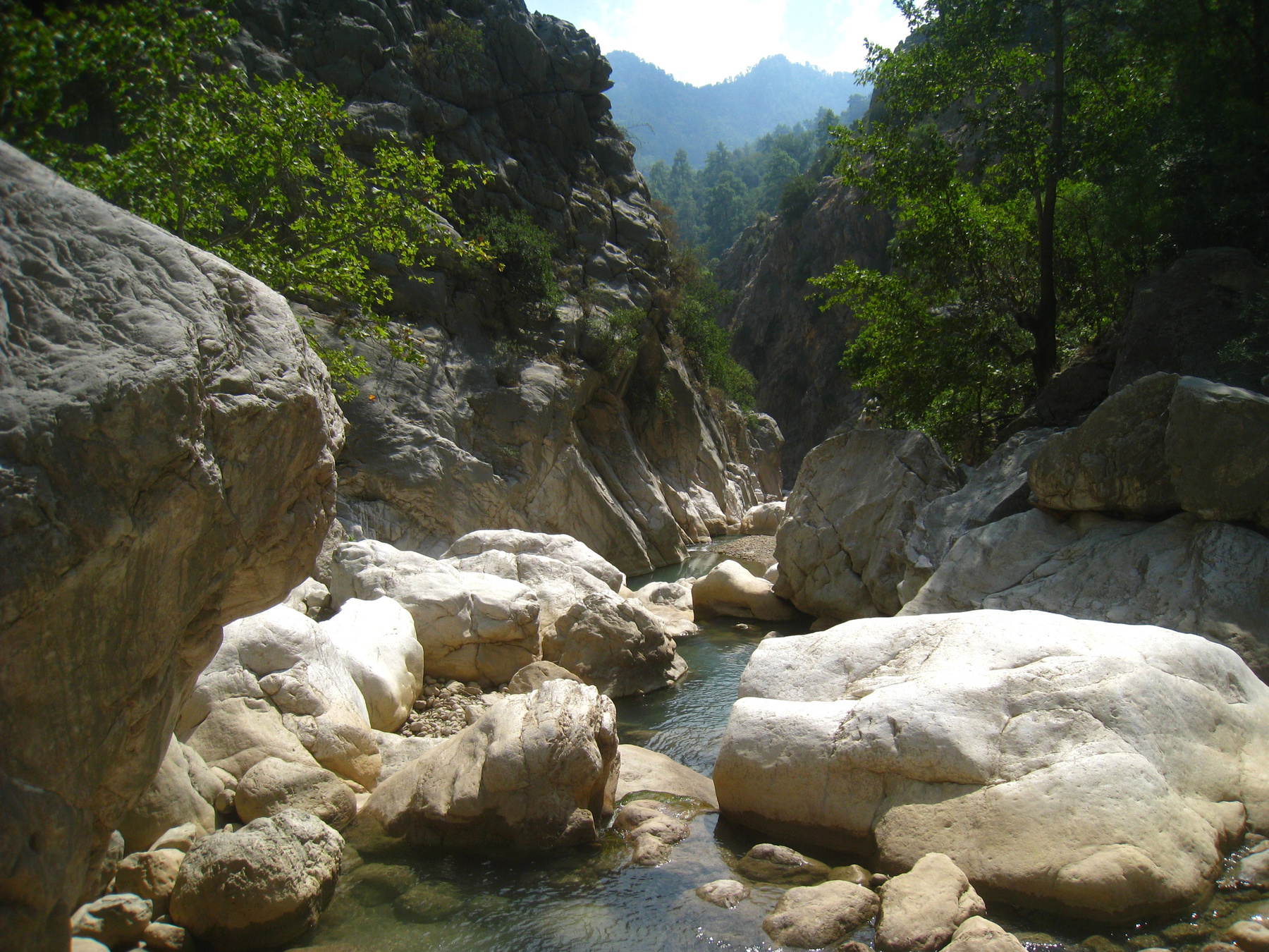 Goynuk Canyon недалеко от Антальи. Турция террасы природа скалы