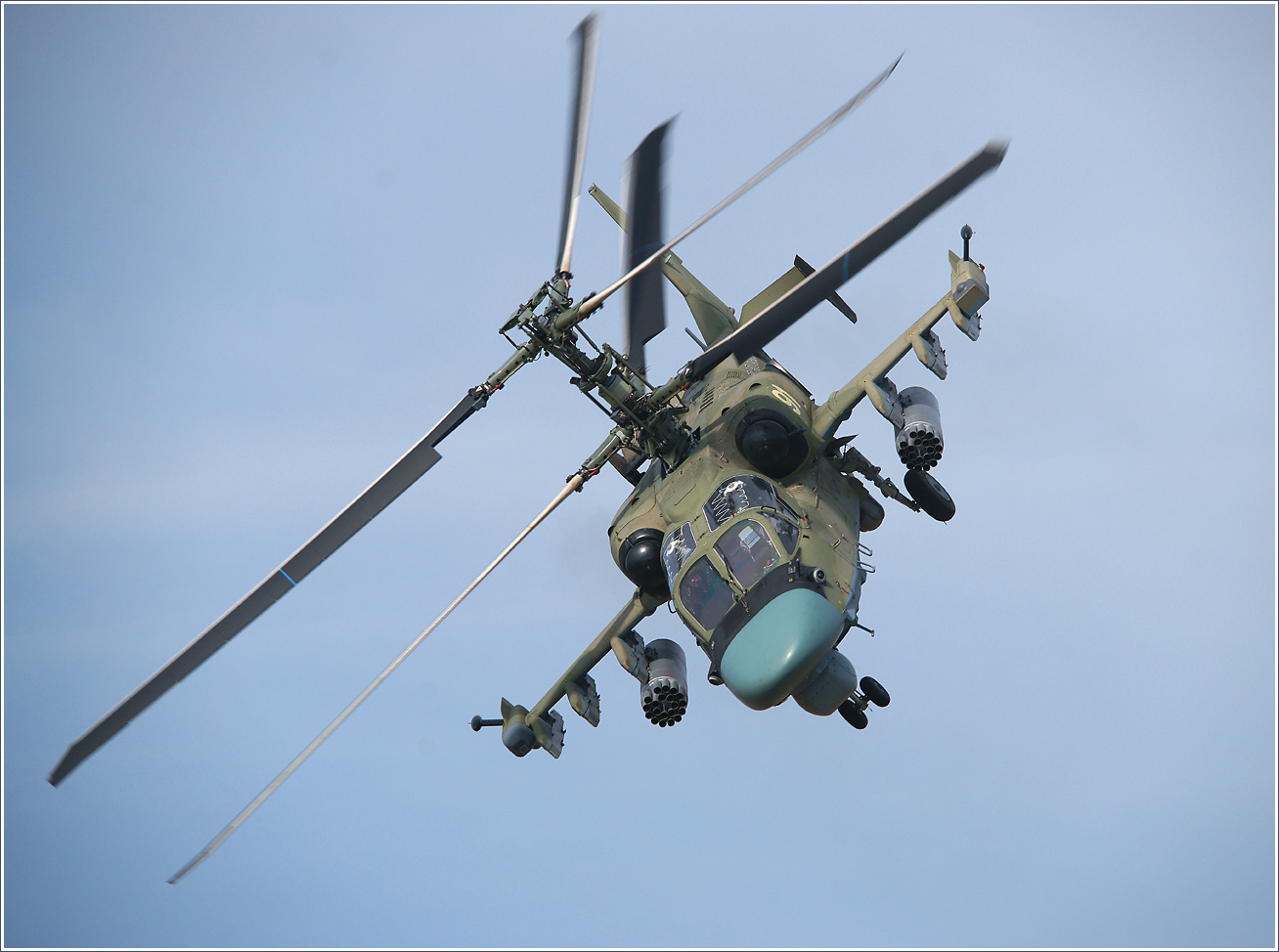 Ка-52 К-52 авиация вертолет полет Торжок 2012