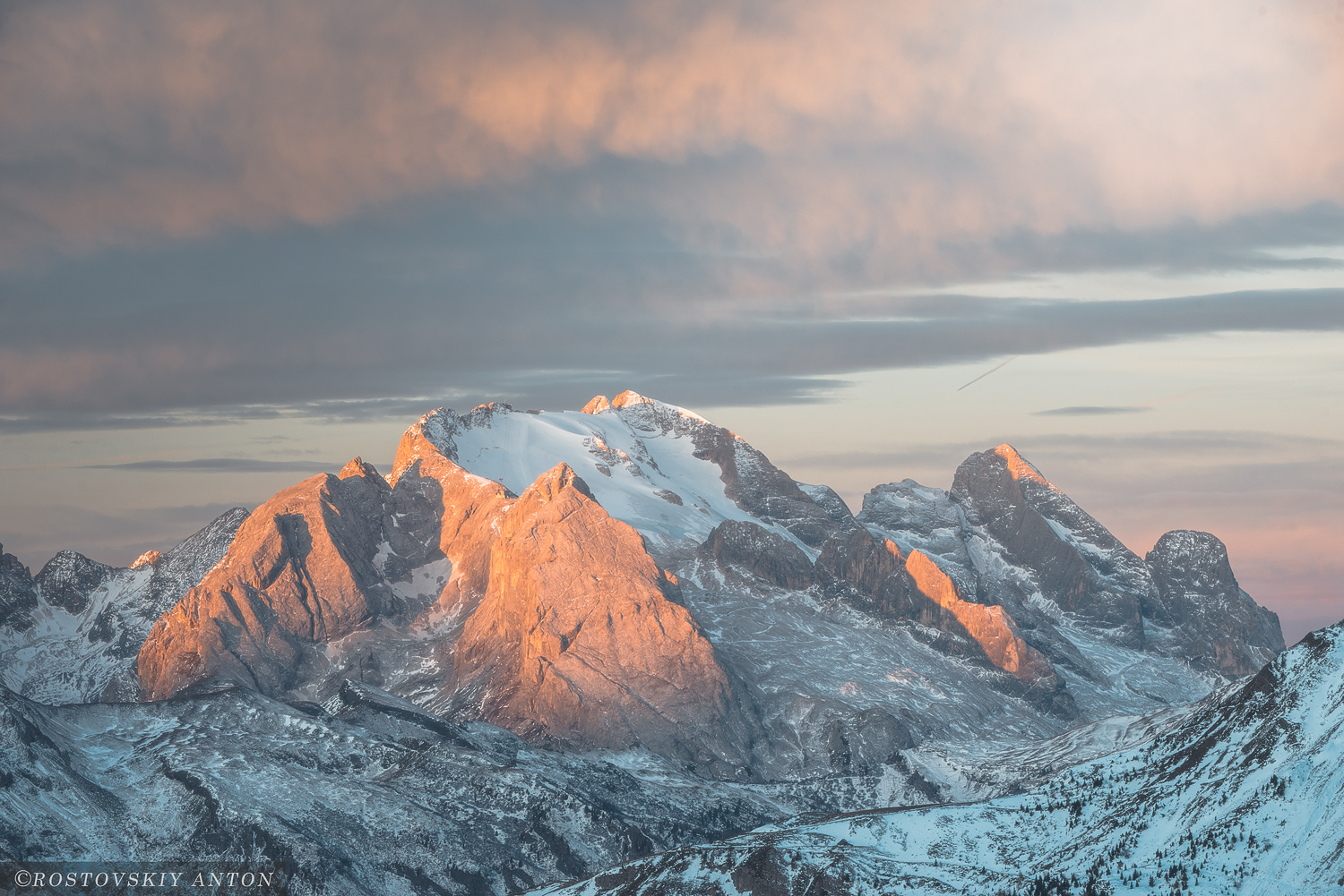 *** Гора Мармолада *** Доломиты фототур Гора Мармолада рассвет утро Италия фотопктешествие восход