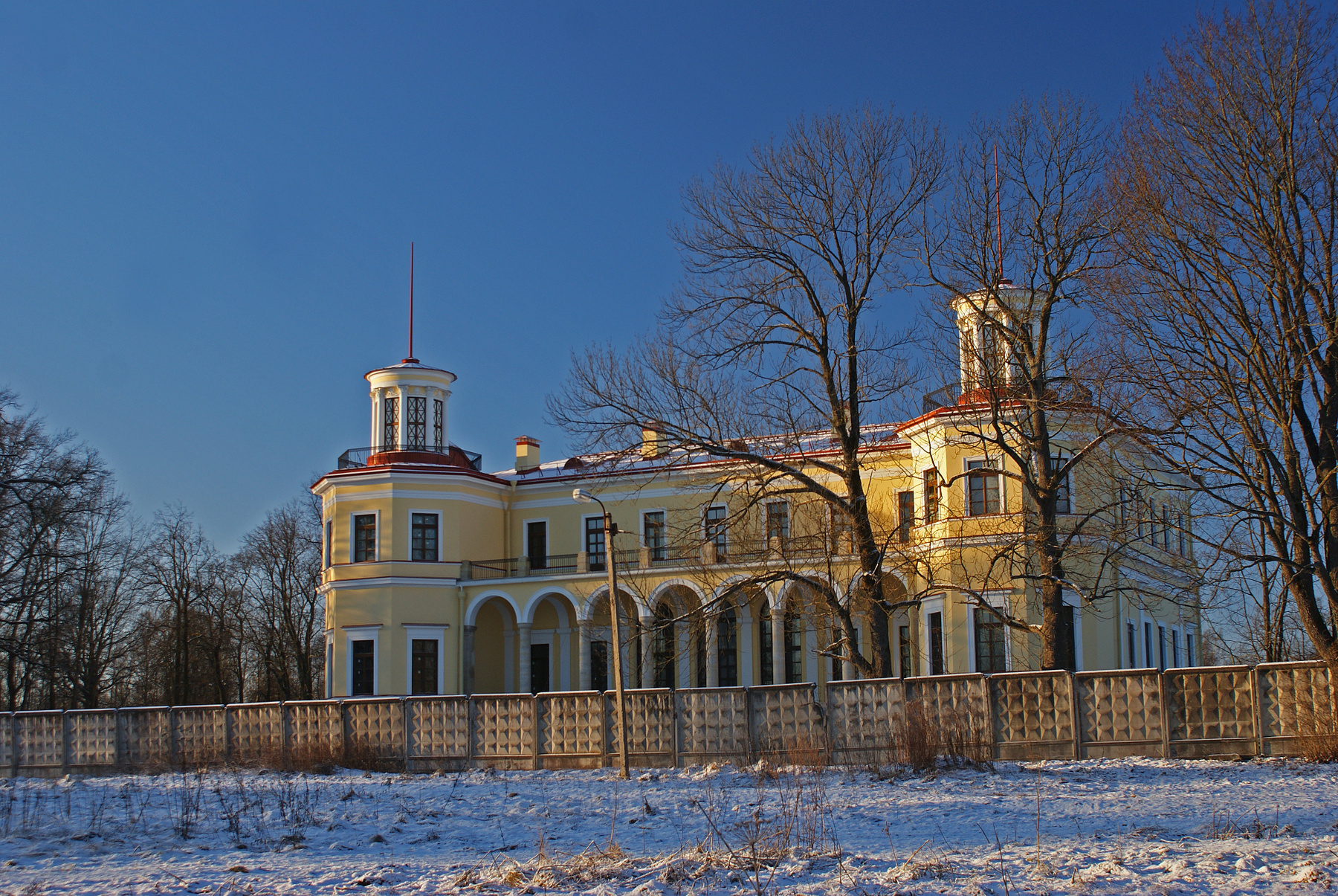 Дворец графини Самойловой 6 января 2017 графская славянка дворец динамо зима самойлова