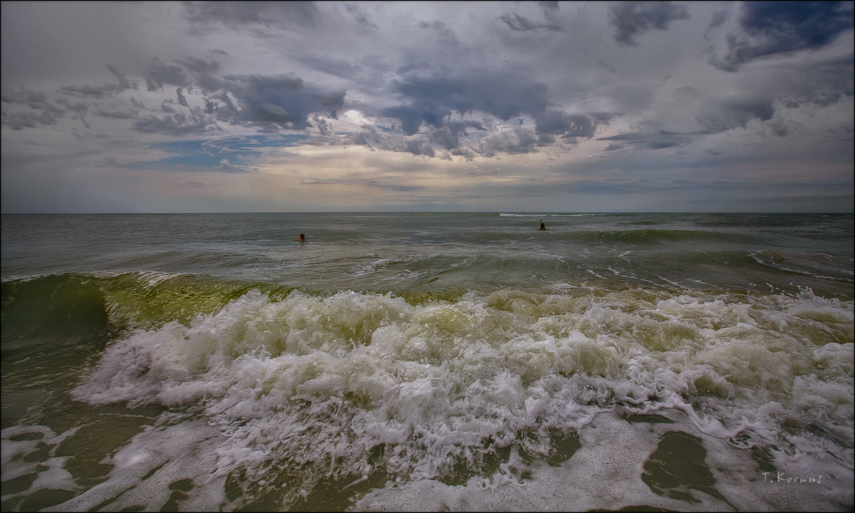 Азовское море море шторм