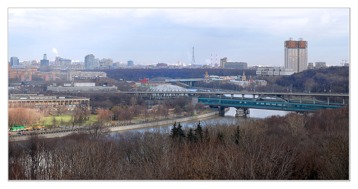 Весна на Воробьевых Горах весна Москва