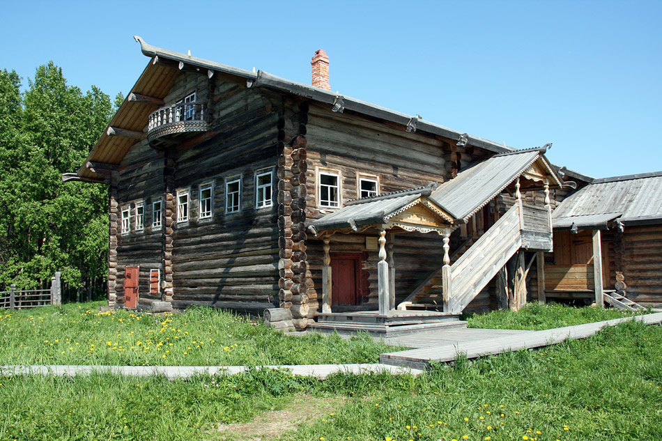 Крестьянский дом музей Малые Карелы Архангельск