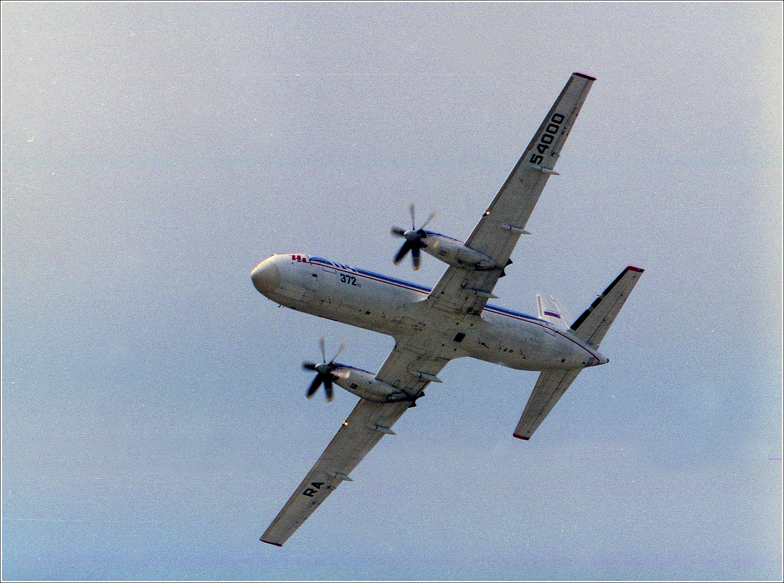 Ил-114 (1995 г.) Ил-114 авиация самолет полет Жуковский 1995