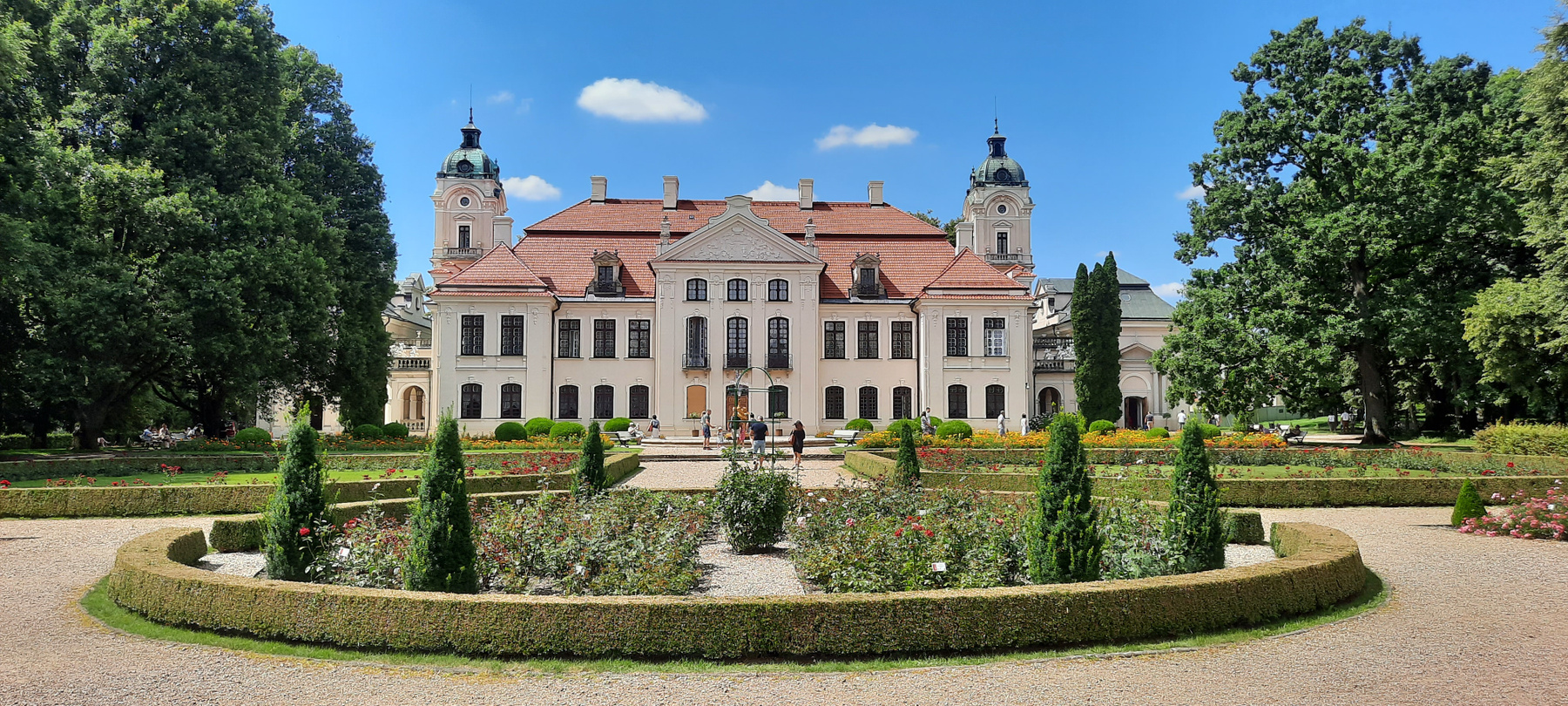 Дворец Замойских в Козлувке Польша Дворец