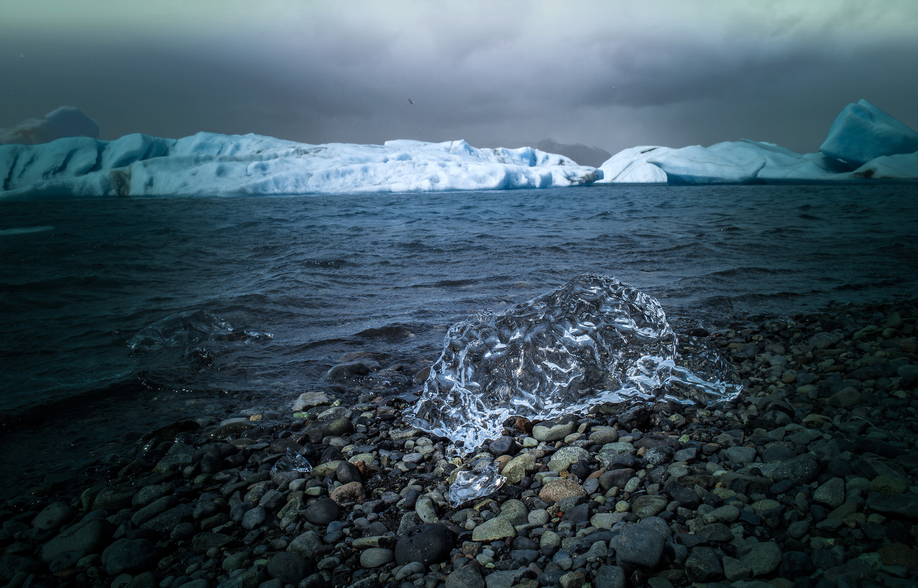 Лёд Исландии. 