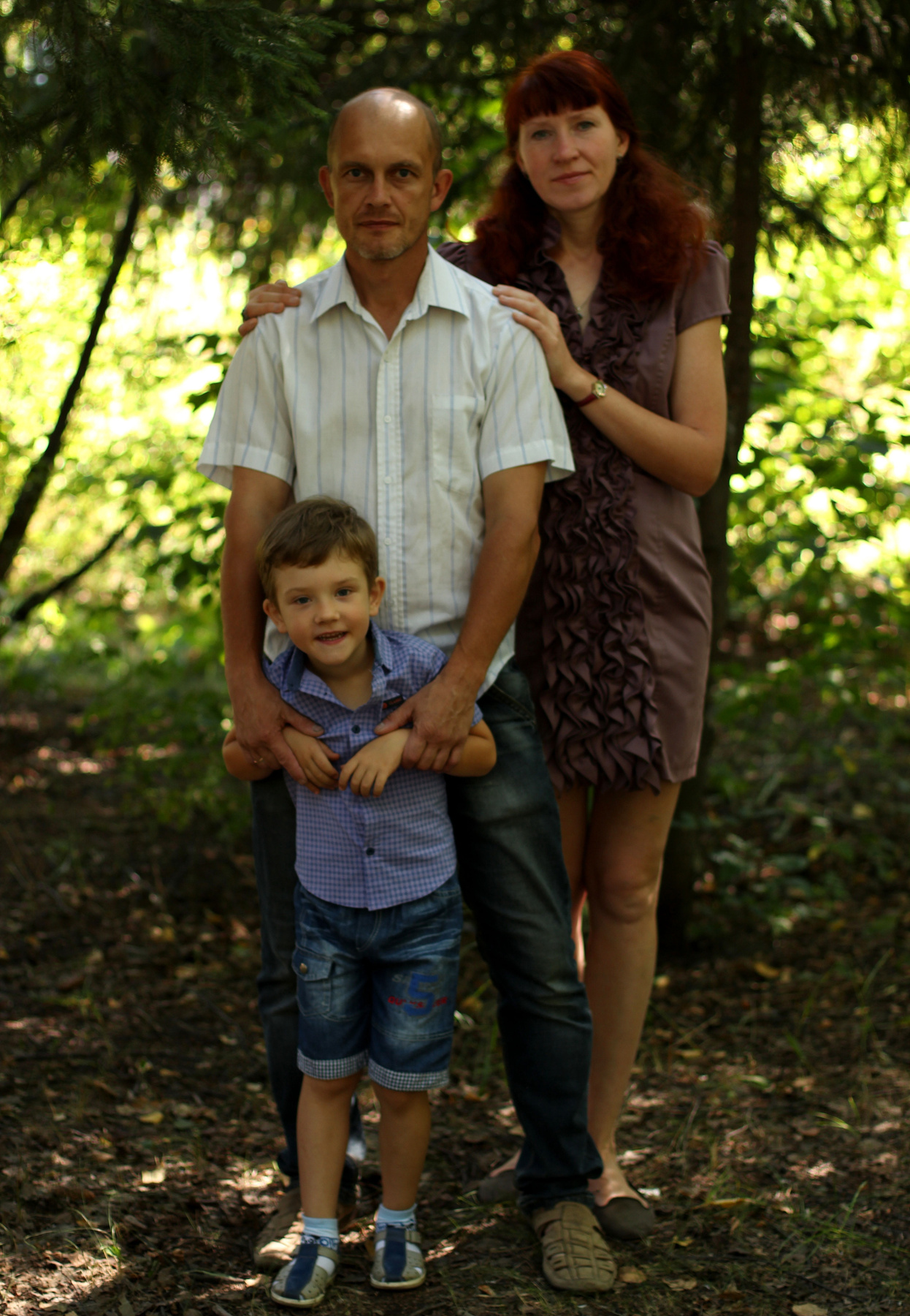 Вера,Миша и Сергей. Портрет природа путешествия детский мир