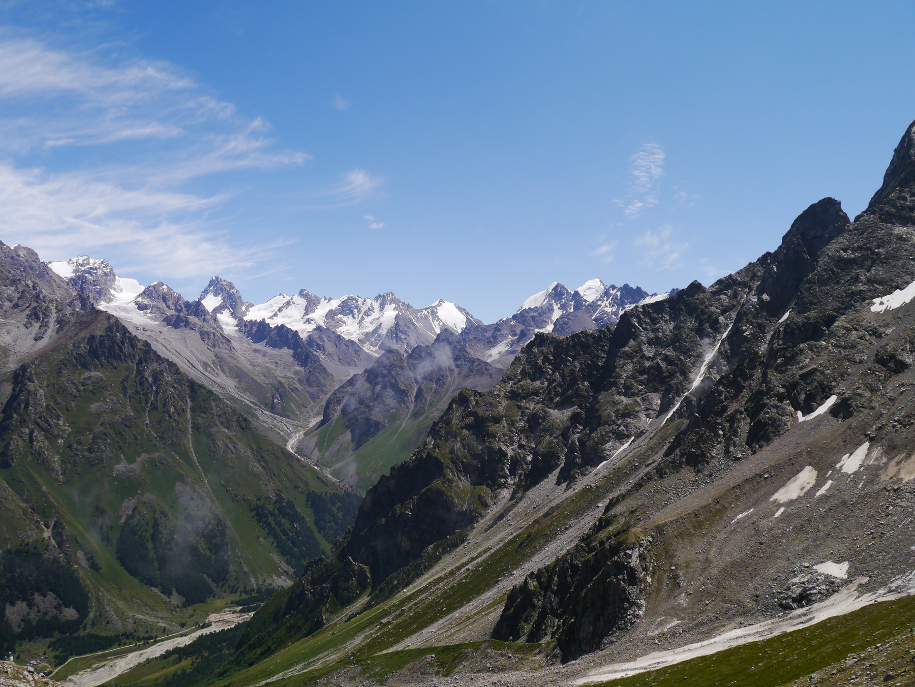 *** Горы Эльбрус вершина Кавказ снег лед альпинизм небо природа