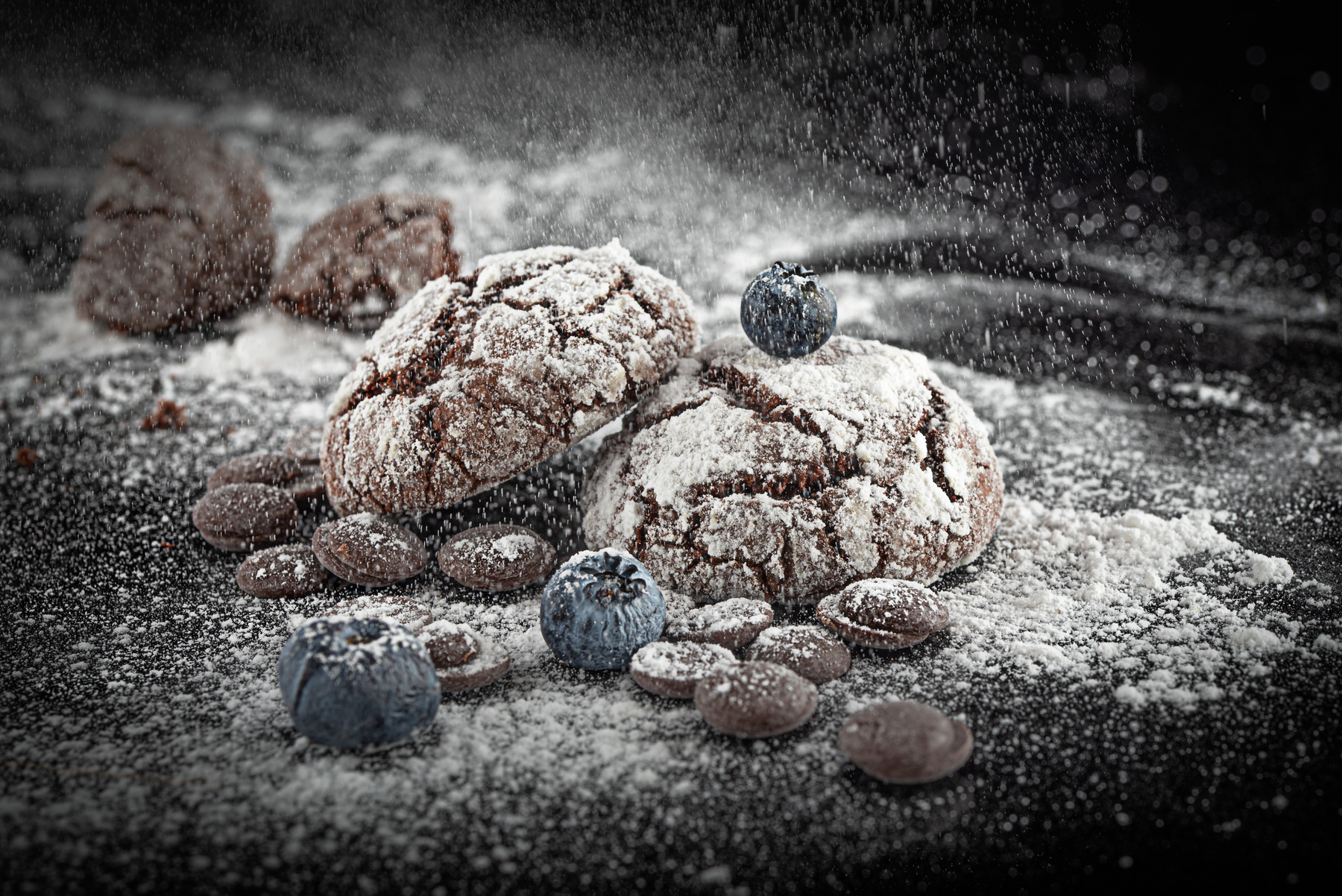 Печеньки Фуд-фото печенье ягоды кухня еда кондитерские изделия