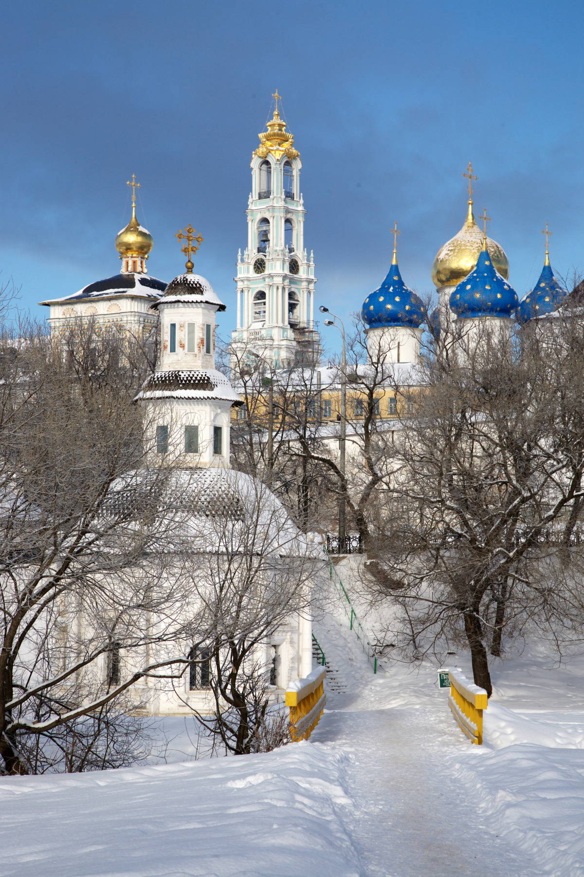 Зимняя Лавра Свято-Троицкая Сергиева Лавра Монастырь Православие
