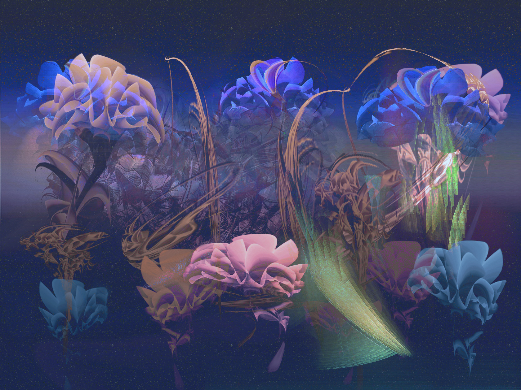 Flower garden.* цветы fantasy art deko 2019