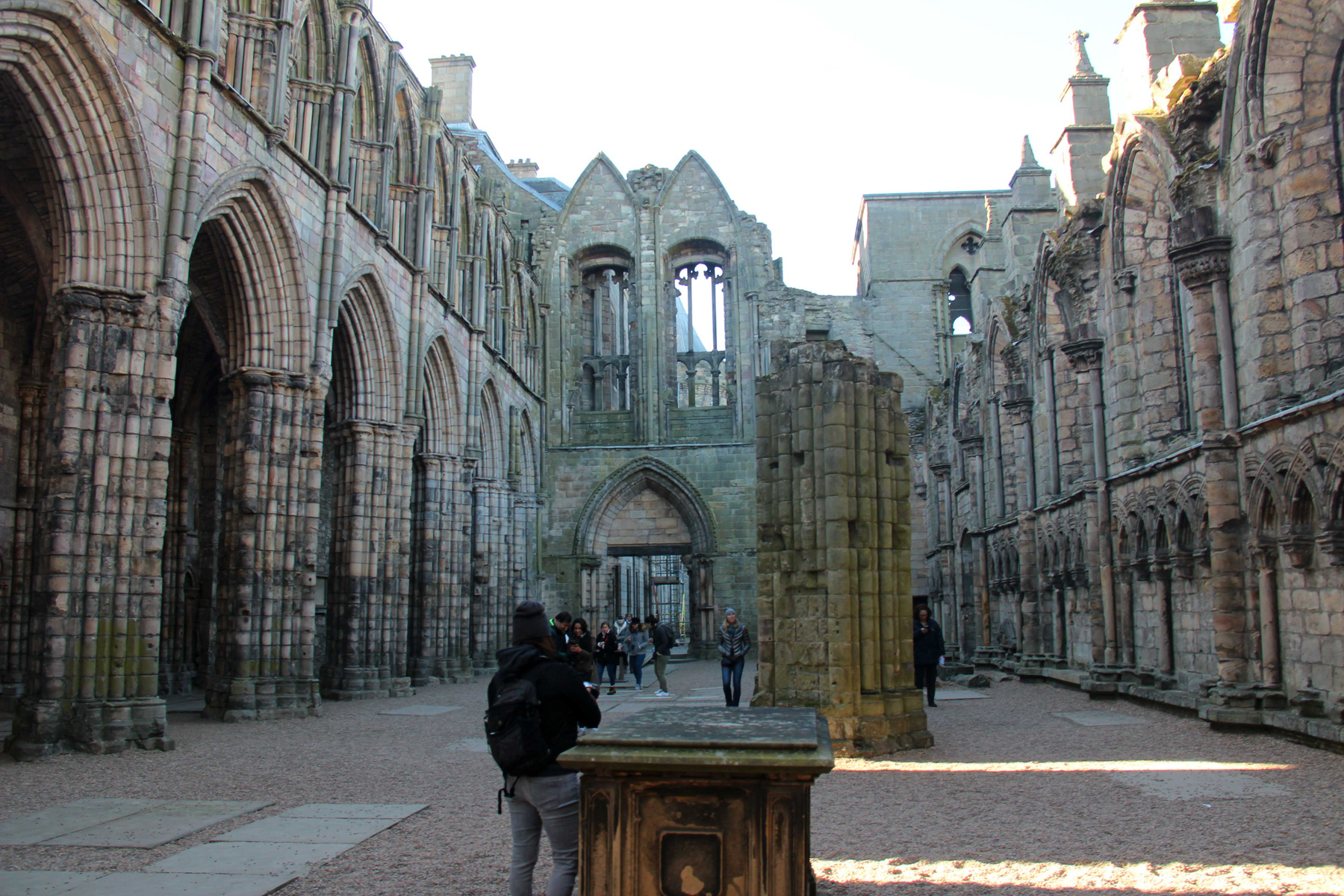 Холирудское аббатство Эдинбург Шотландия