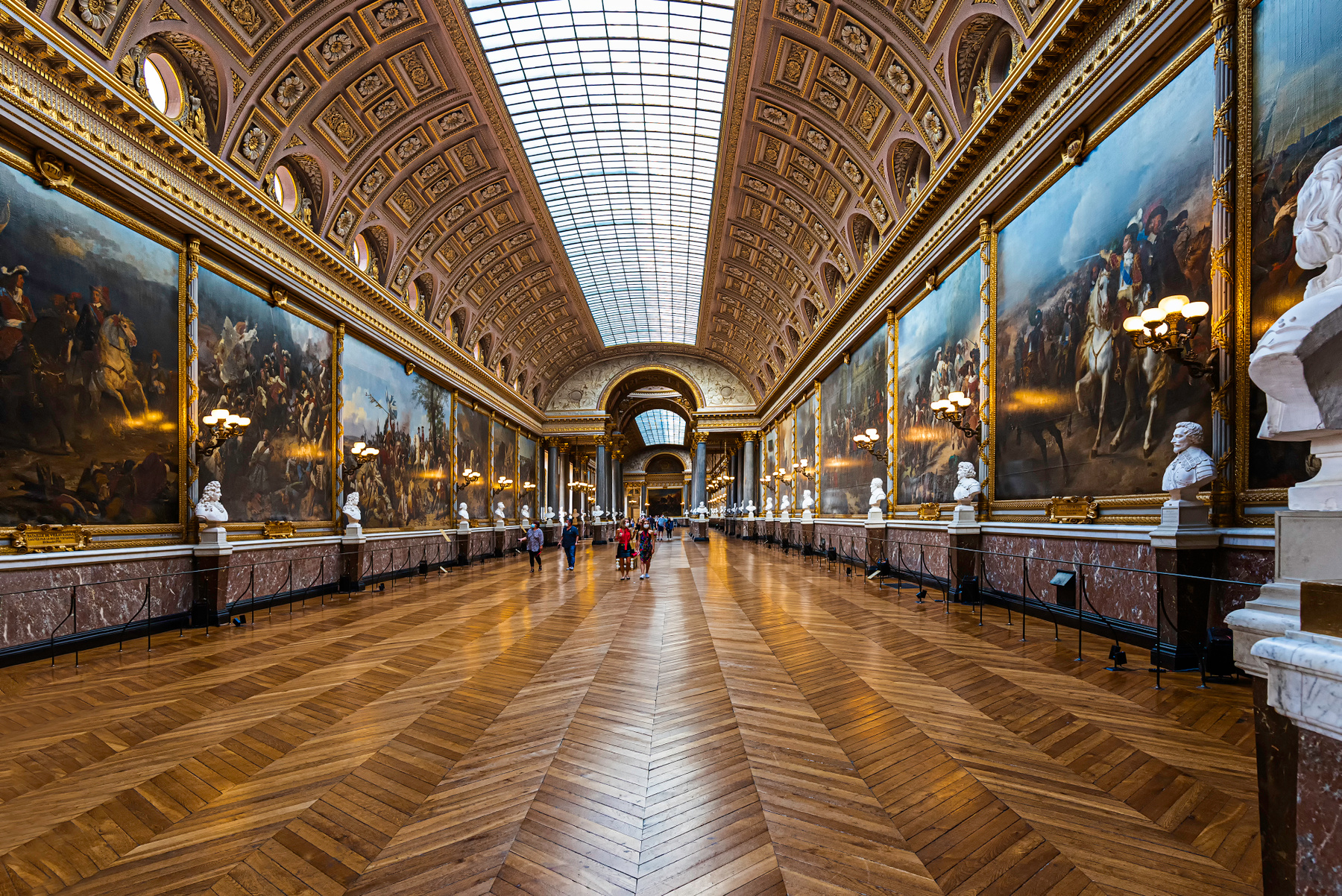 Залы Версаля Версальский дворец Франция