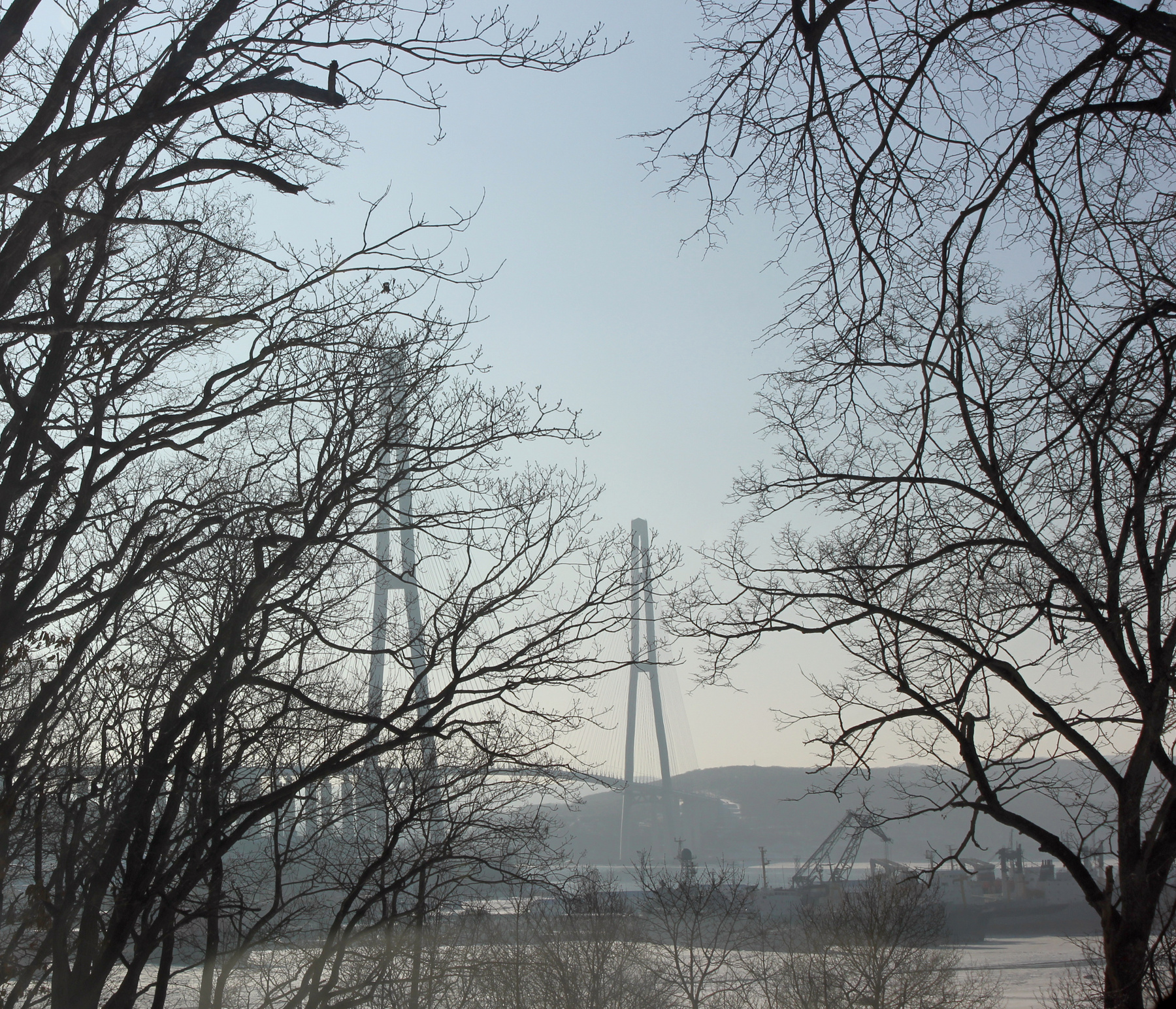 Владивосток, мост на о. Русский 