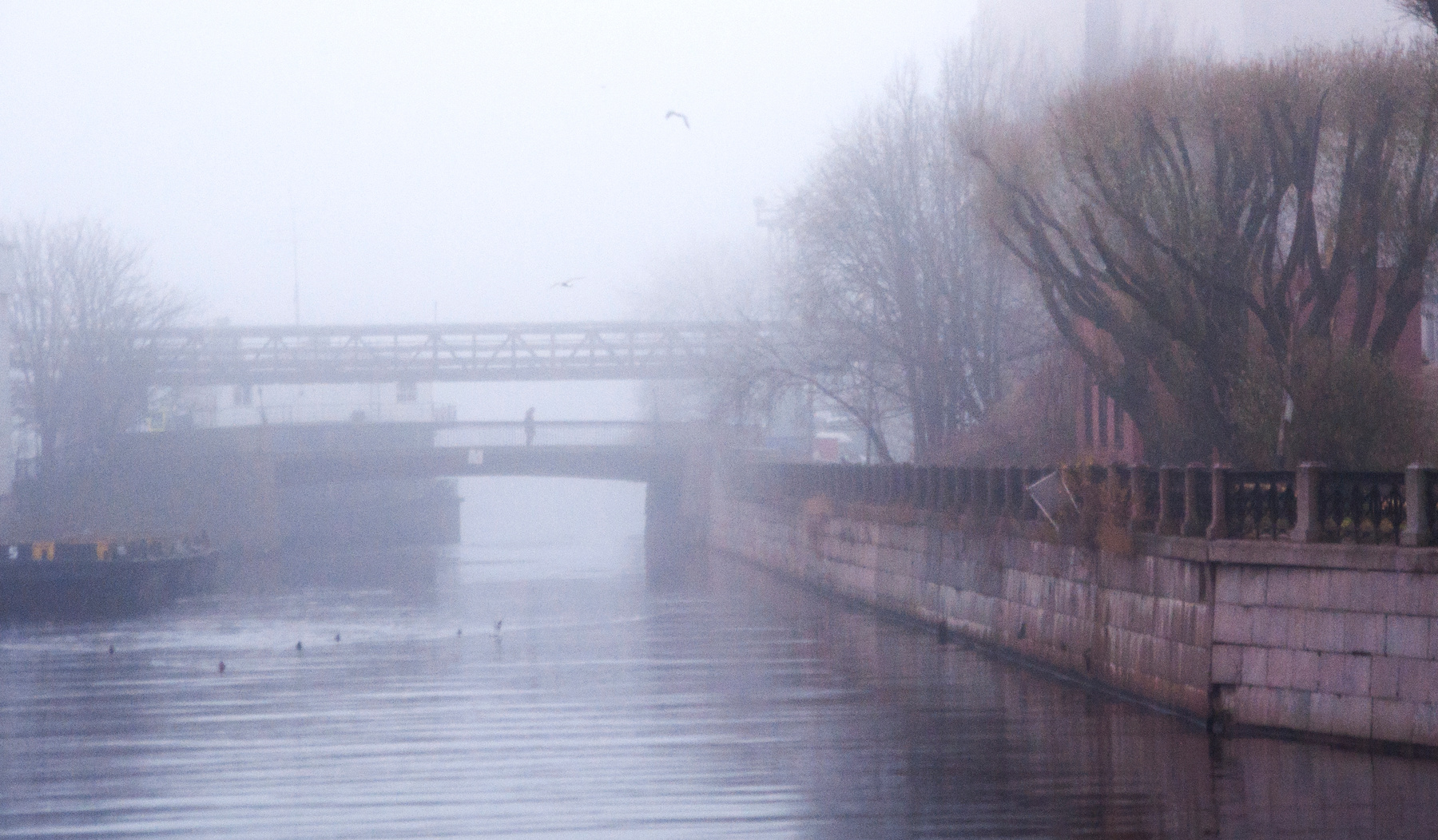 Мост через реку Стикс туман мост Стикс