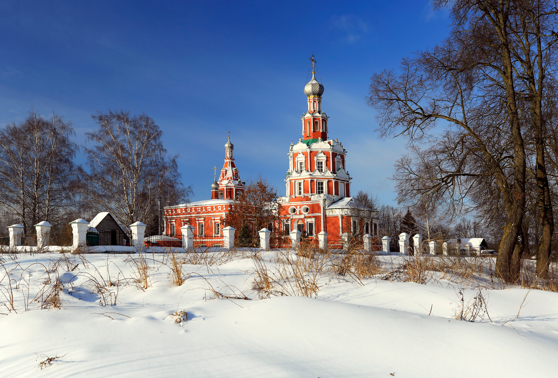 Февраль Казанская церковь Софрино