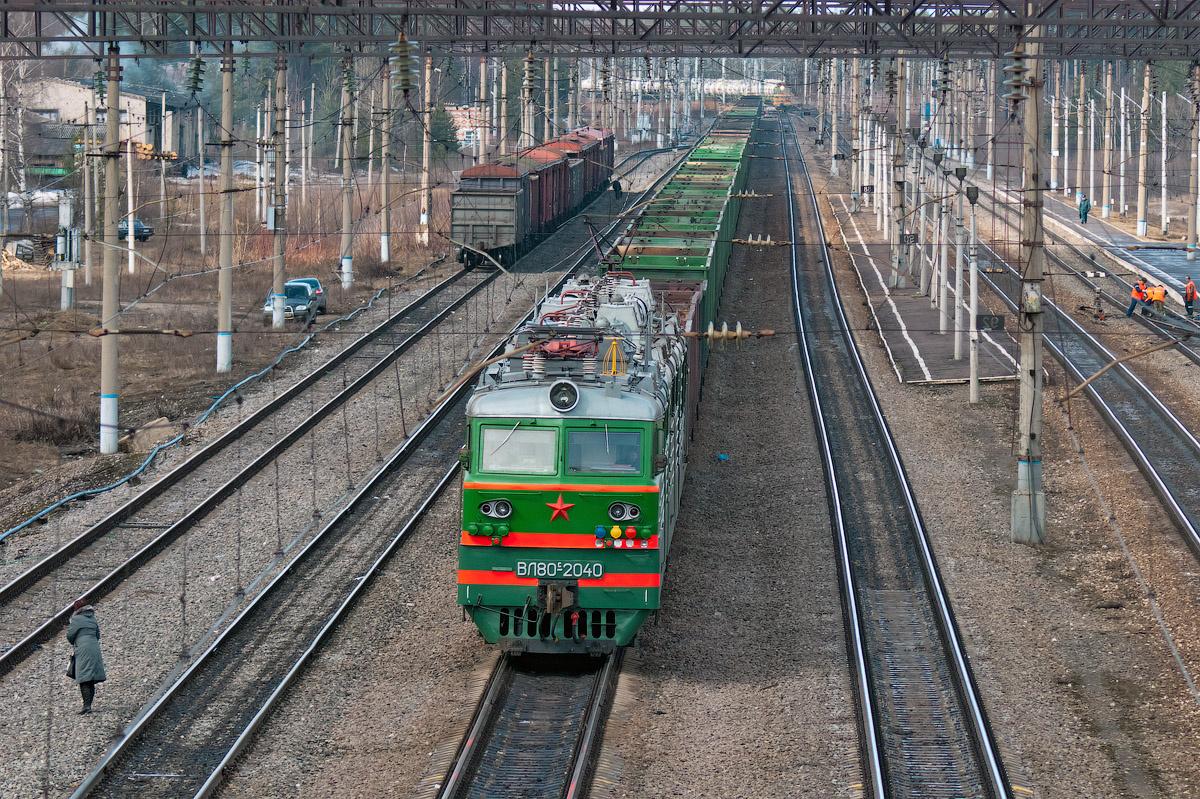 ВЛ80С-2040 ВЛ80С-2040 ВЛ80С-782 нея станция поезд электровоз транспорт сев сжд жд транссиб