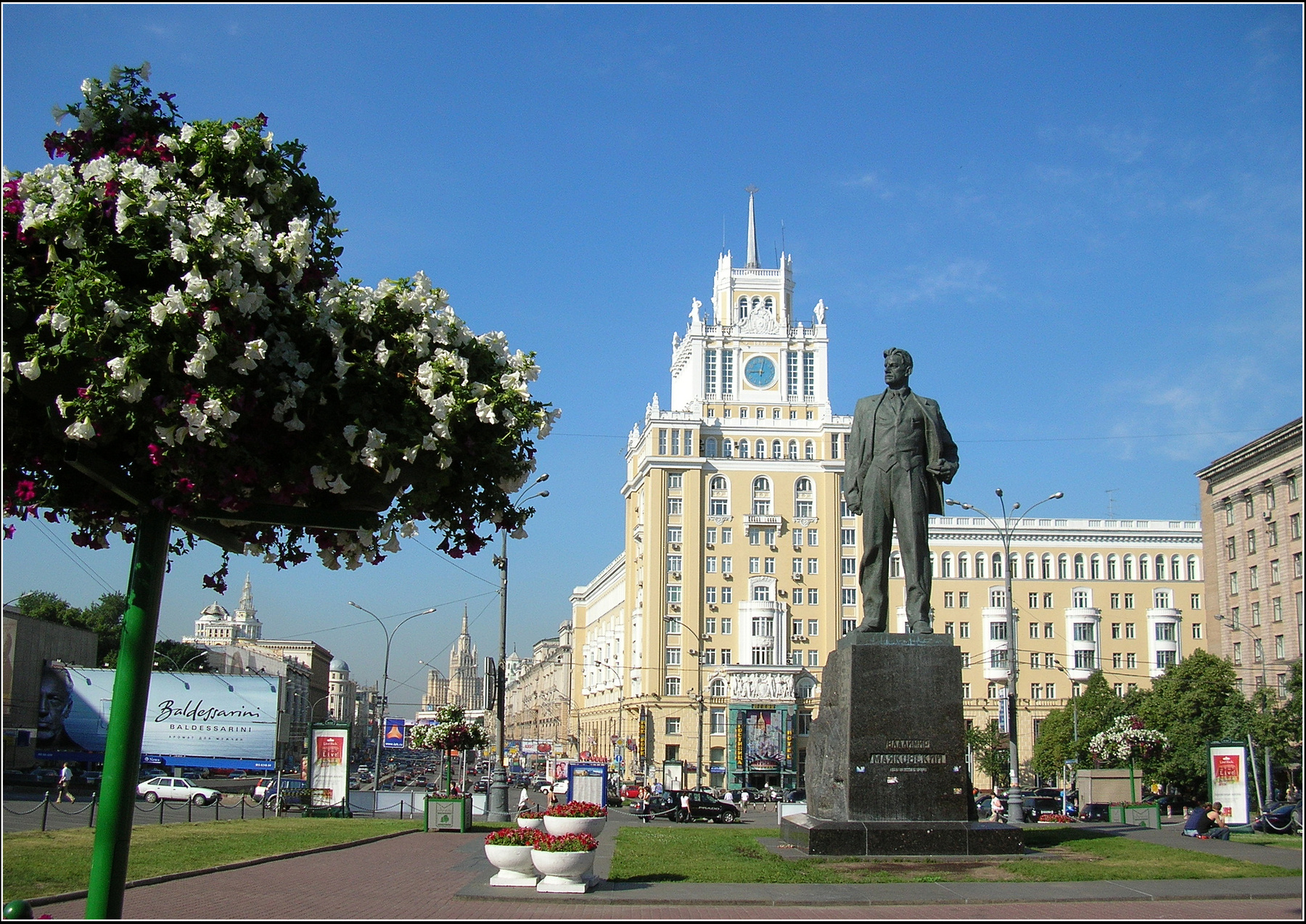 *** Москва лето Триумфальная площадь