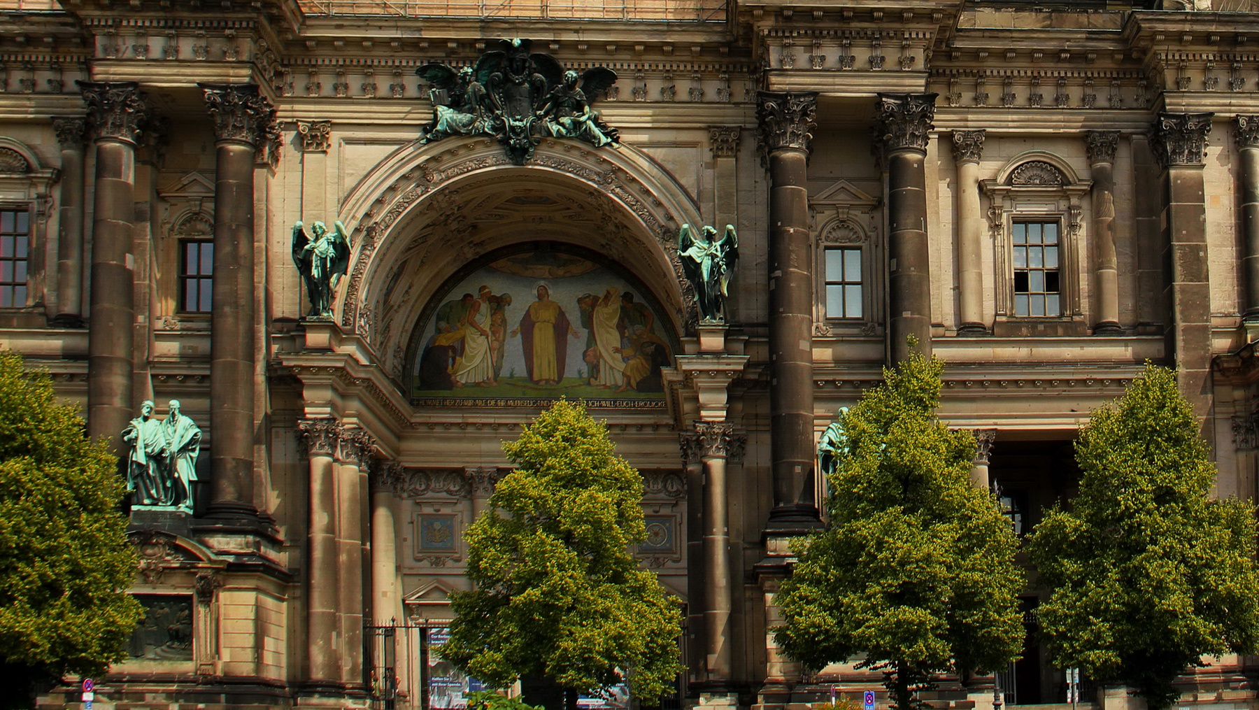 Берлин собор Берлин фасад кафедрального собора