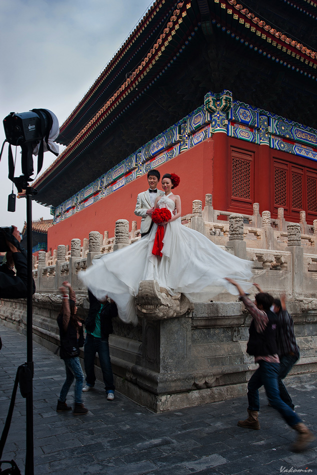 ~~~ Backstage ~~~ Китай Запретный_город свадьба по-китайски фотограф vakomin