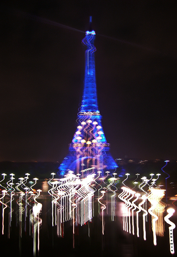 La Tour Eiffel 2 Париж  Paris La_Tour_Eiffel балет мгновениe vakomin